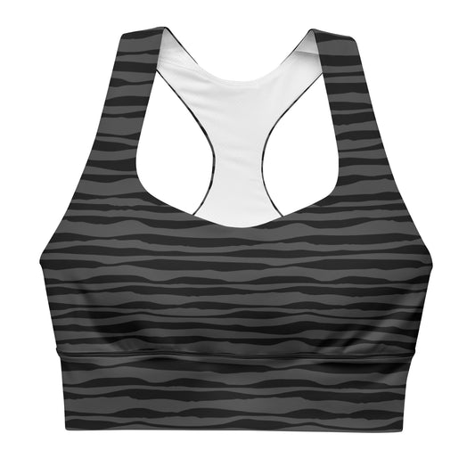 Longline sports bra