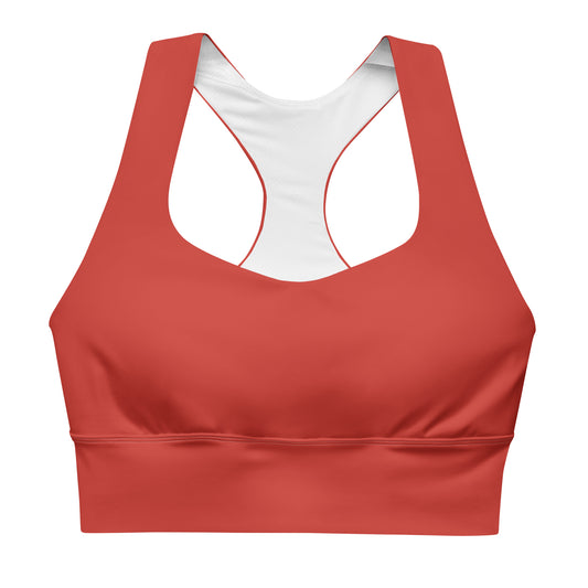 Longline sports bra
