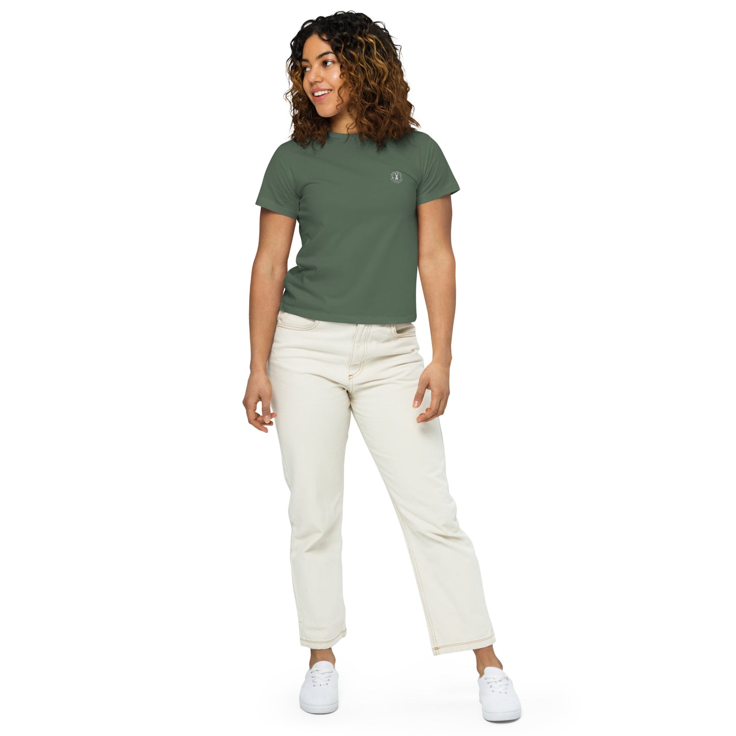 Essentials Women’s high-waisted t-shirt
