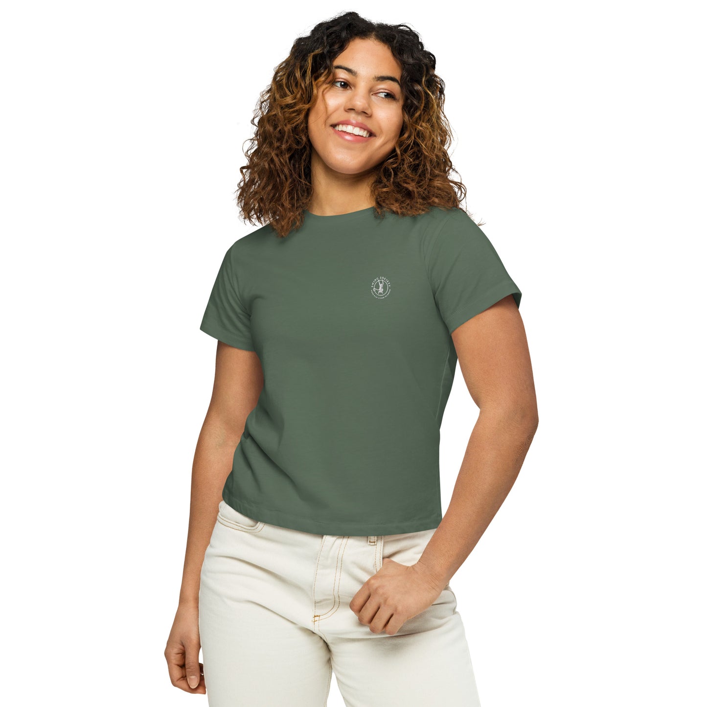 Essentials Women’s high-waisted t-shirt